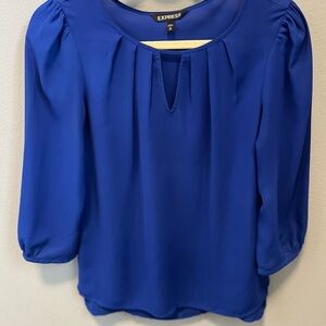 Express Women's Royal Blue Blouse